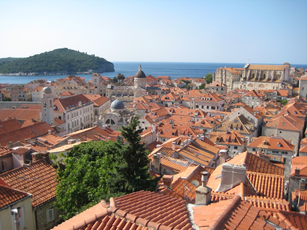 Dubrovnik from the city walls