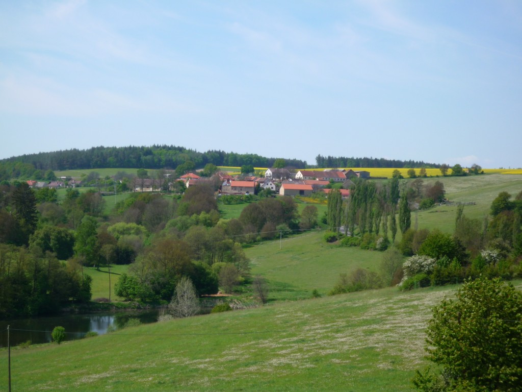 Hills and villages