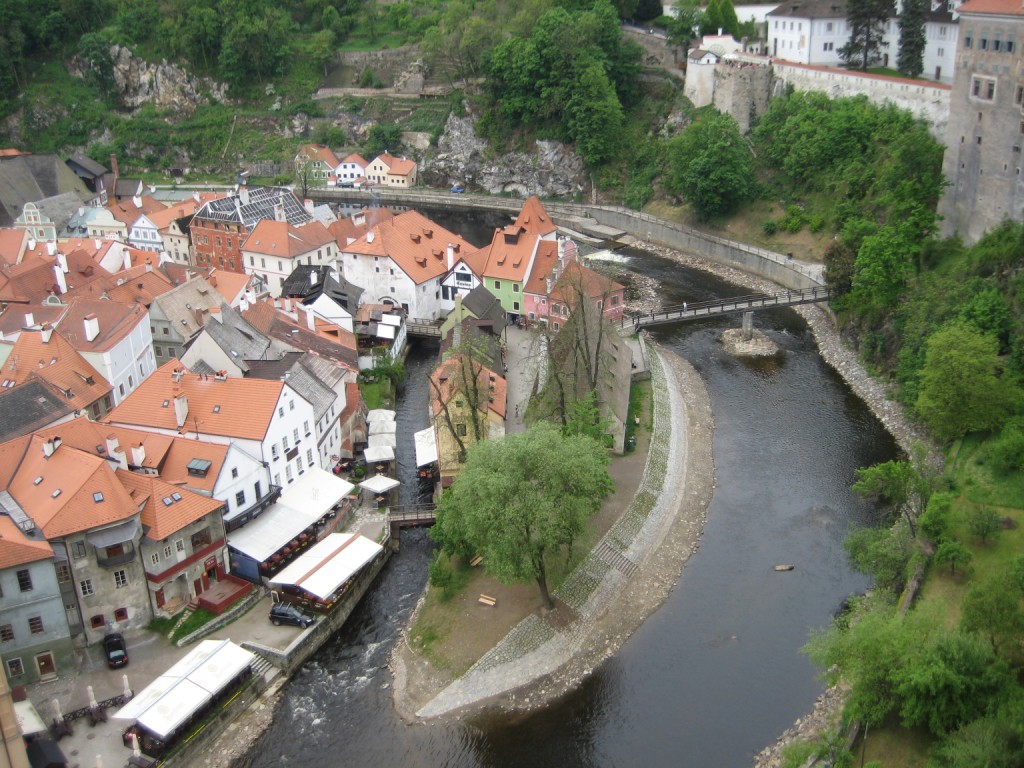 Vltava in Cesky Krumlov