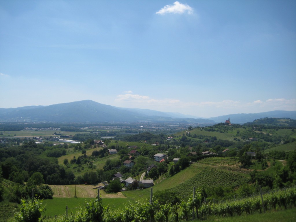 View of the valley