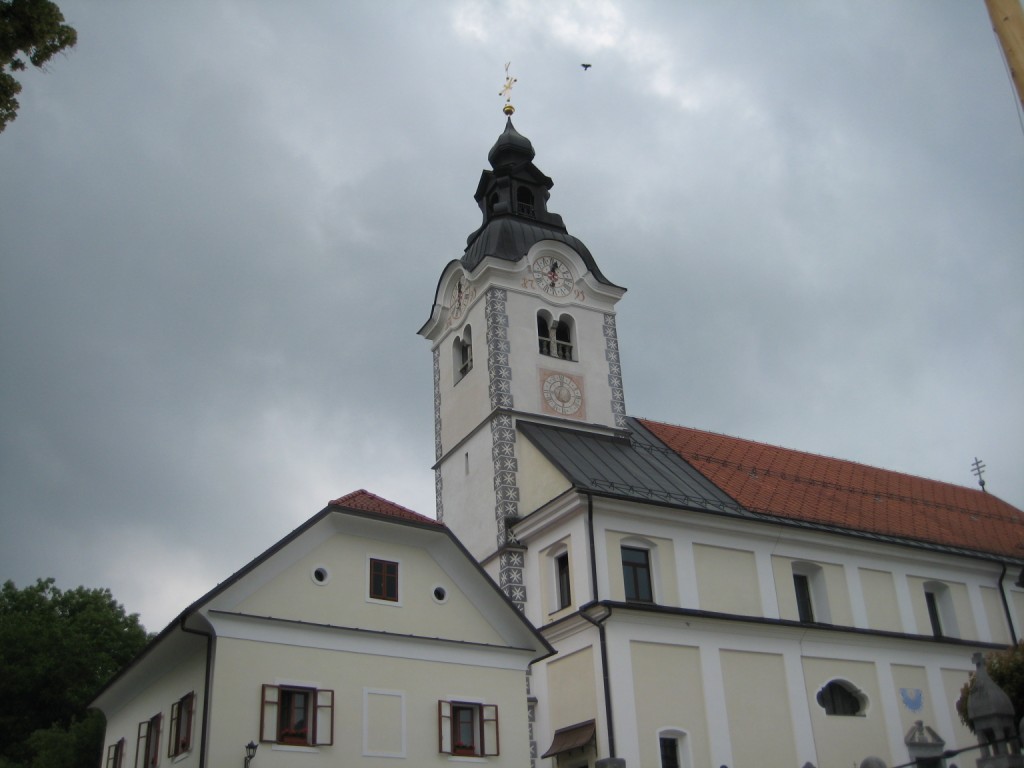 Noisy church in Komenda