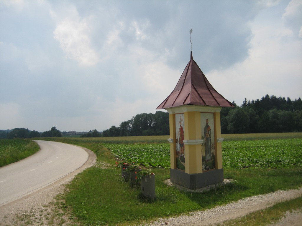 Shrine in sun