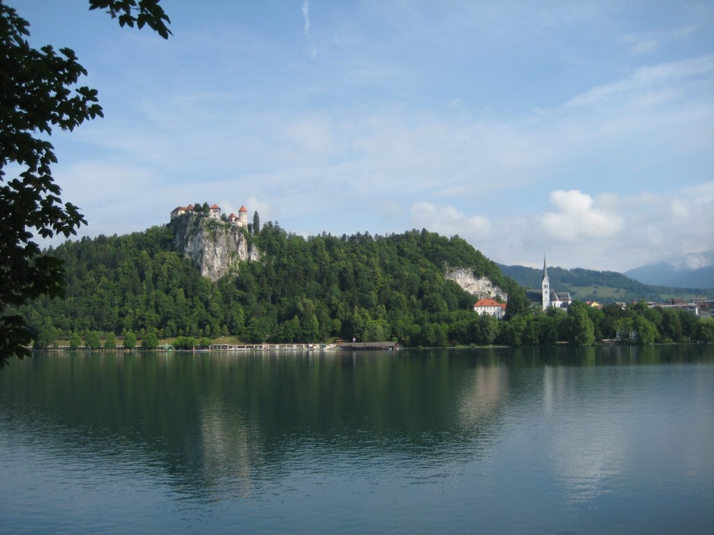 Castle above Blejsko Jezero