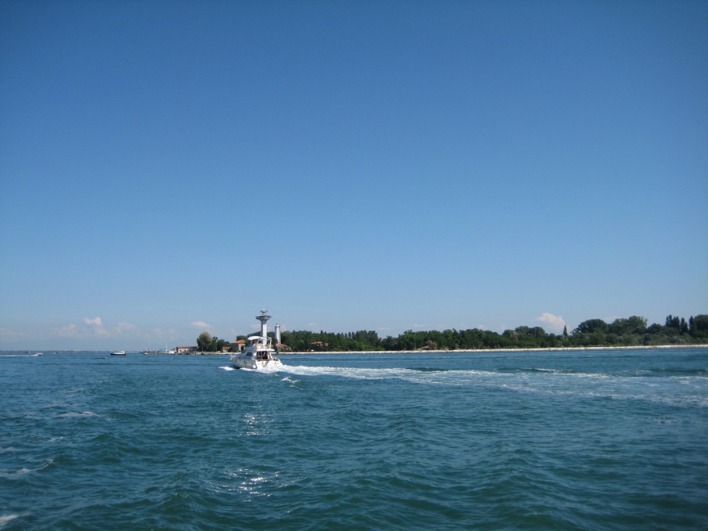 On the ferry boat