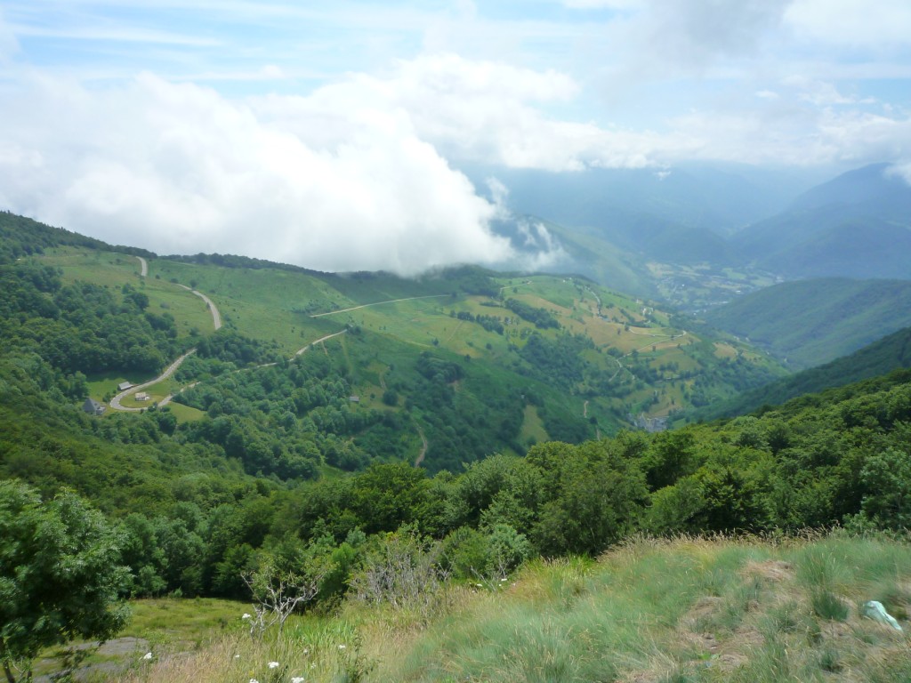 View from Col d’Aspin