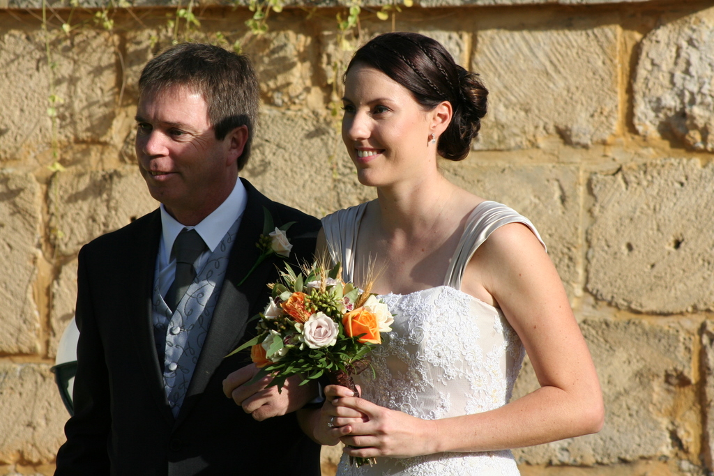 Walking down the aisle