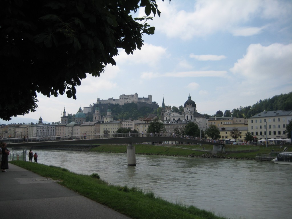 Salzburg from across the river