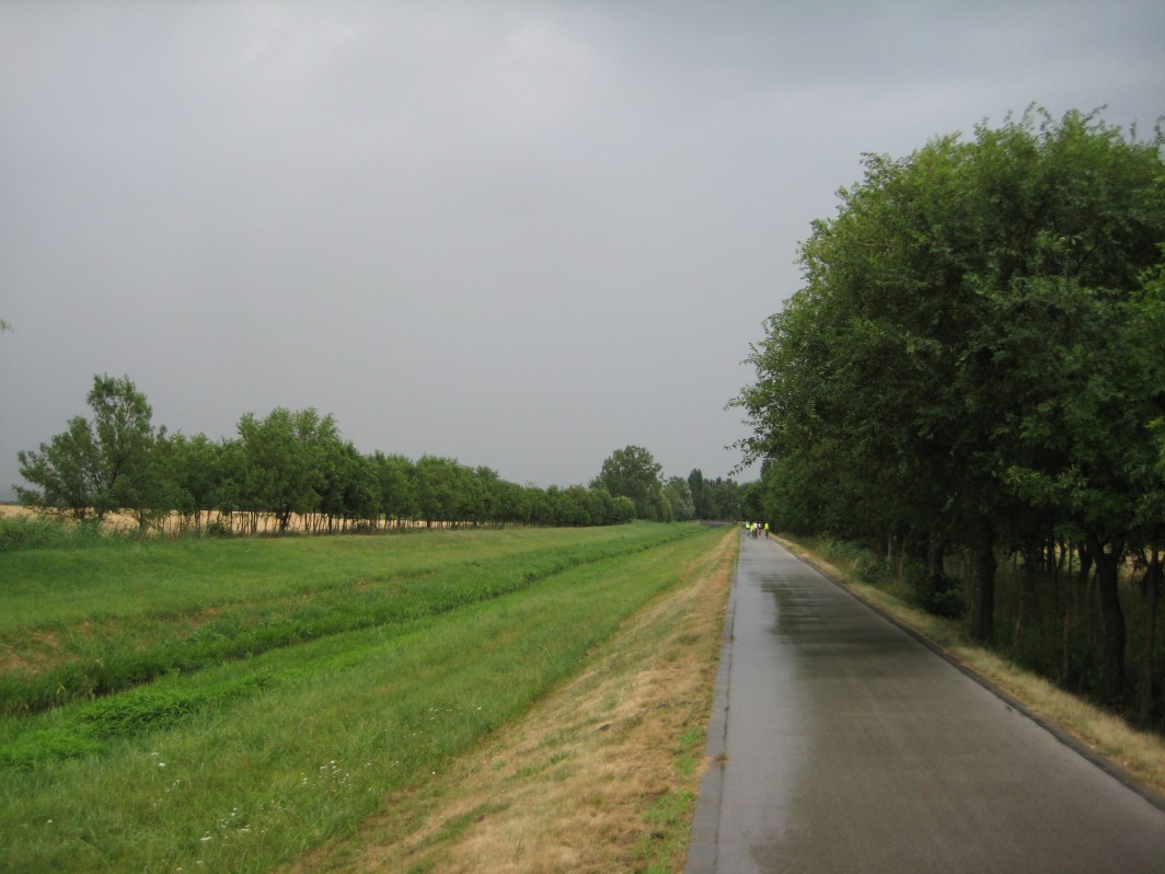 Good stretch of cycle path