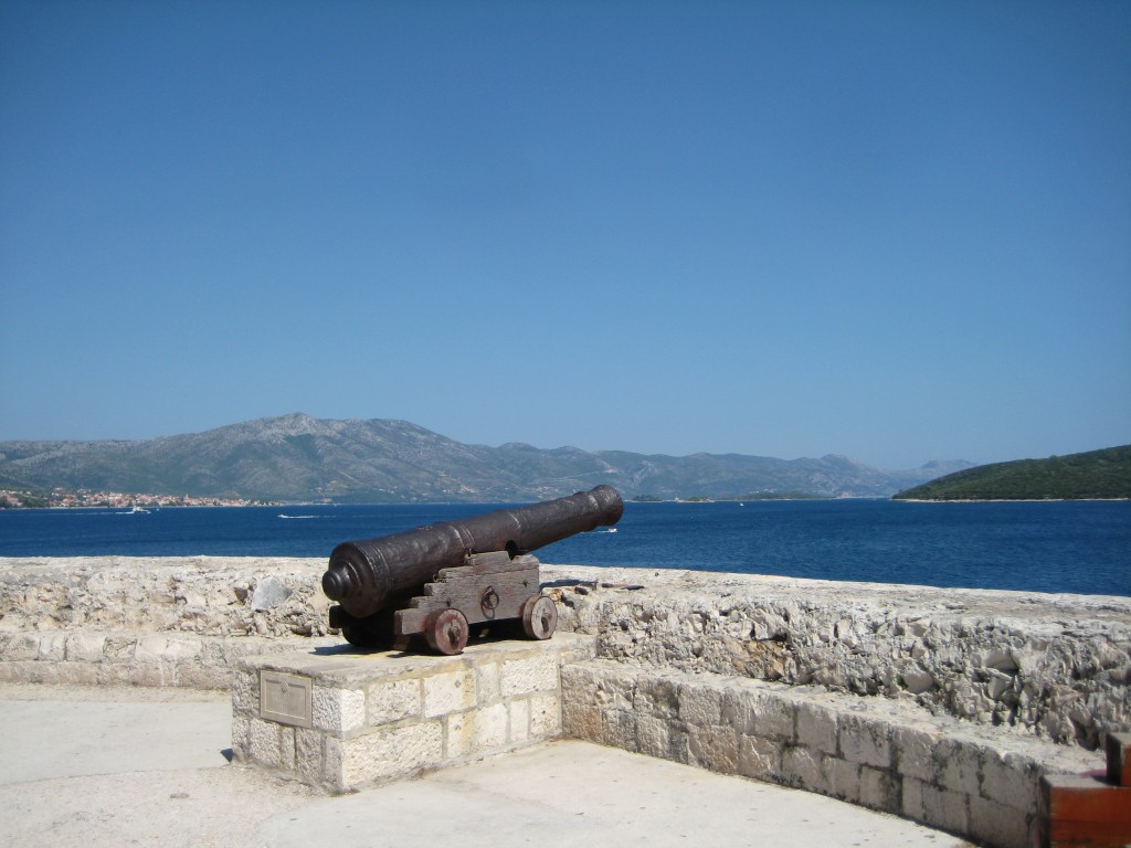 Cannon at Korčula