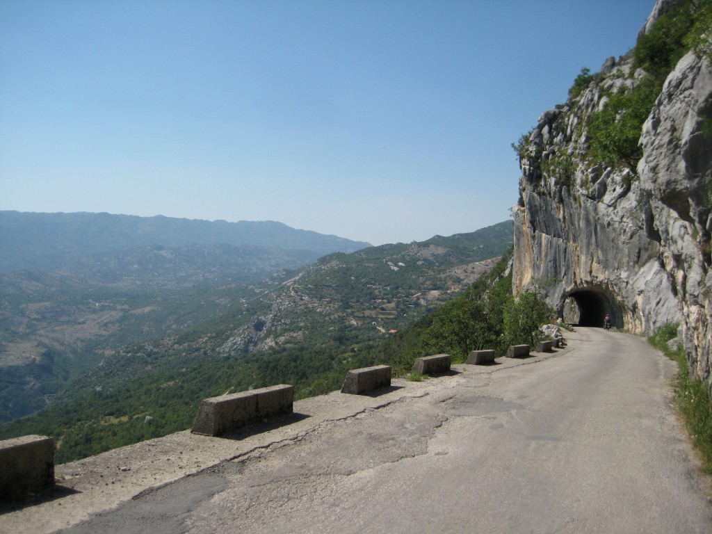 Road from the monastery