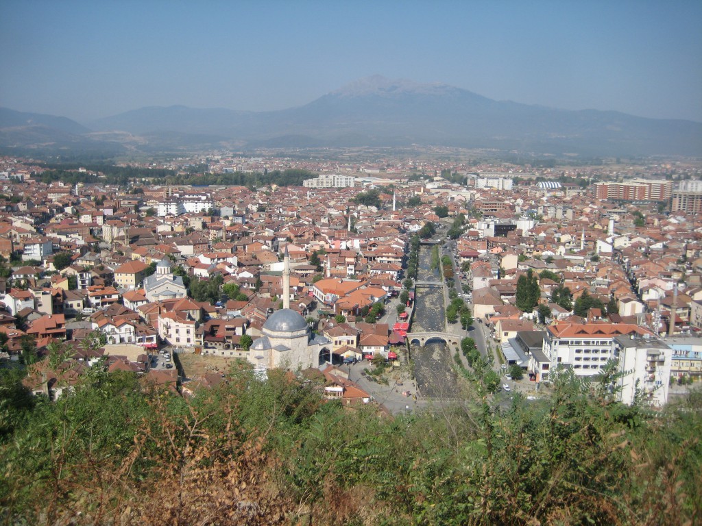 View of Prizren from the castle