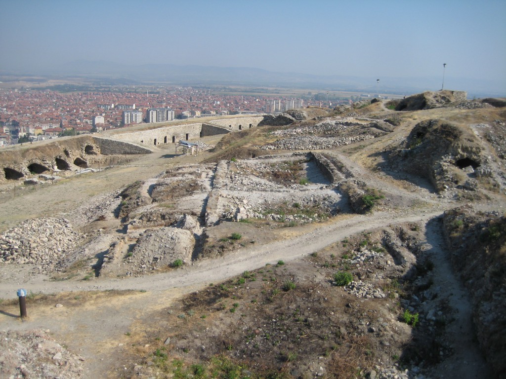 Prizren castle ruins