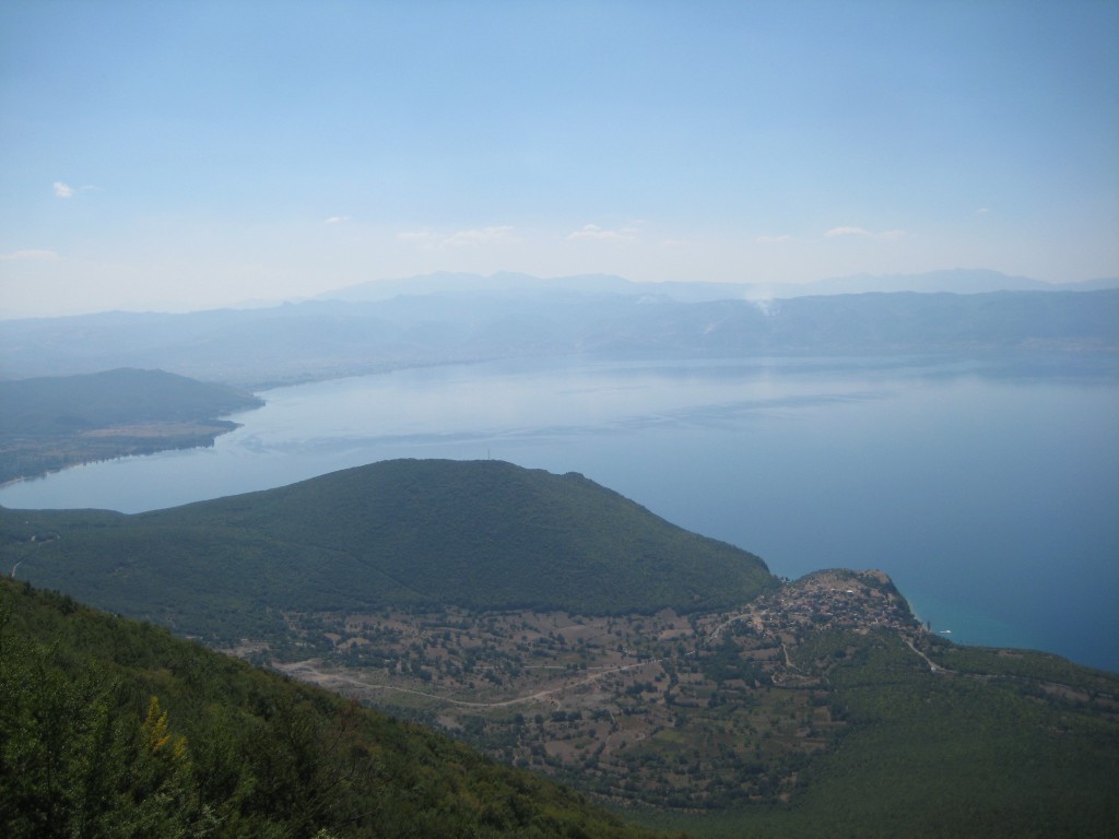 View of Lake Ohrid